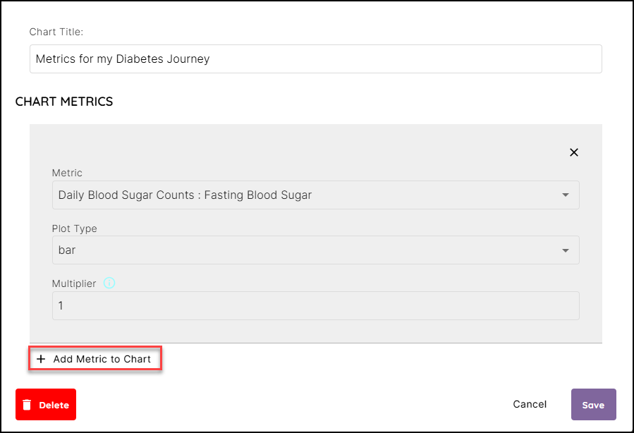 Add Custom Chart