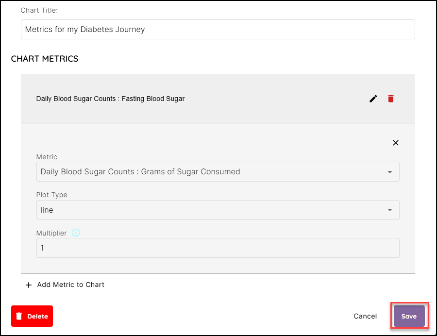 Add Custom Chart