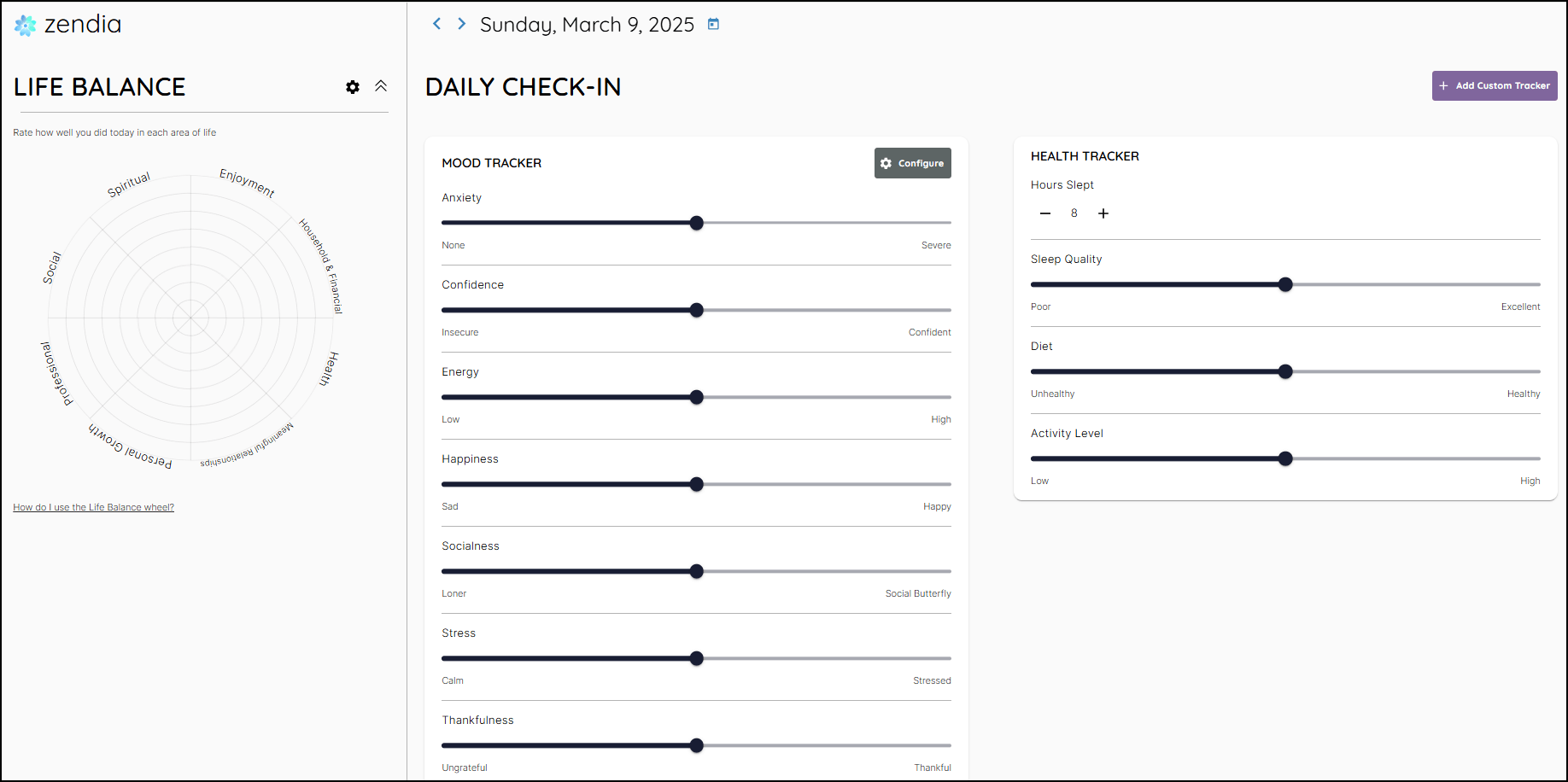 Daily Check-in