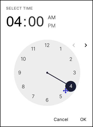 Time Picker