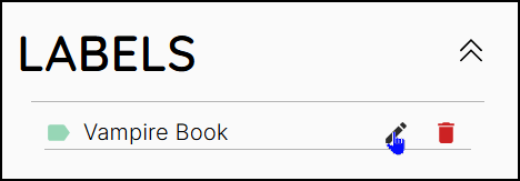 Edit Label