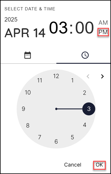 Task Time Selection