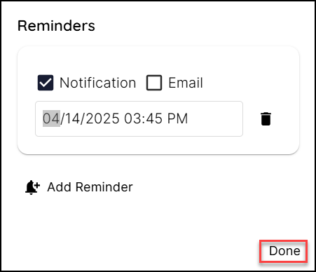 Task Reminders